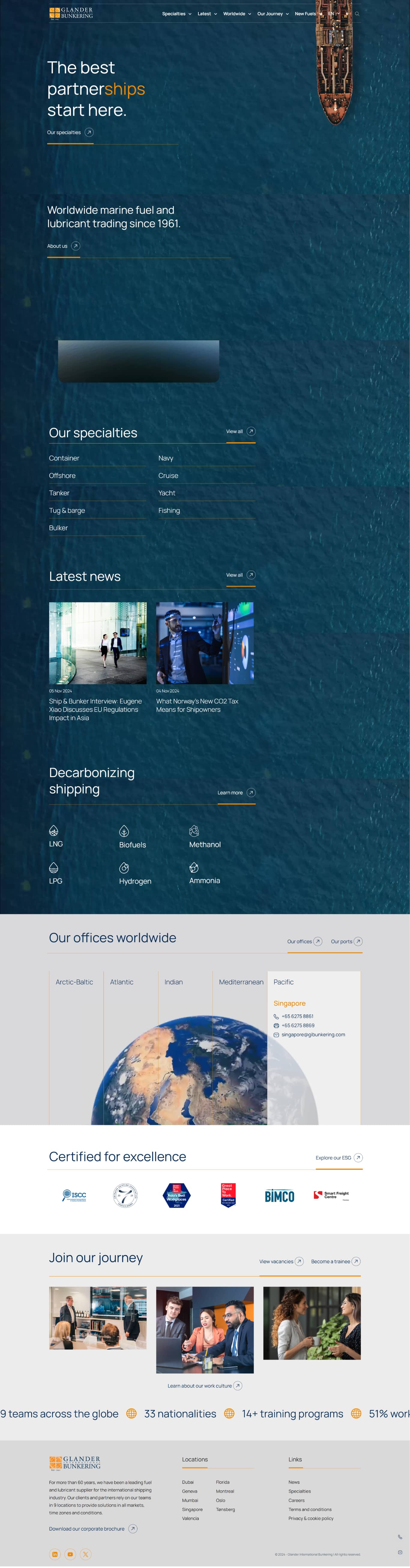 Glander International Bunkering