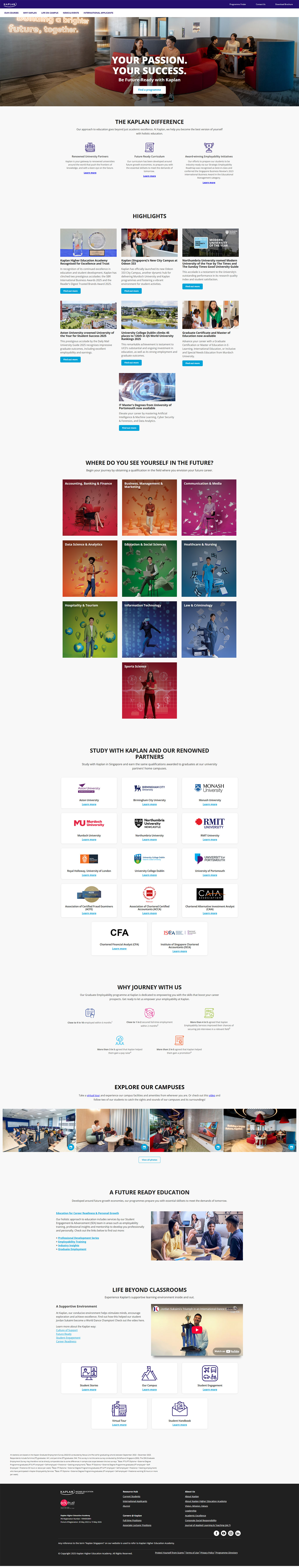 Kaplan Higher Education Academy